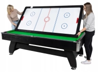 Stół bilardowy THUNDER z nakładką cymbergaj/ping pong 9FT - BOLD-BLACK