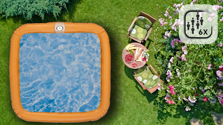 Dmuchane Jacuzzi ogrodowe THUNDER BREVE