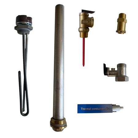 Pressure collector with THUNDER 200L tank