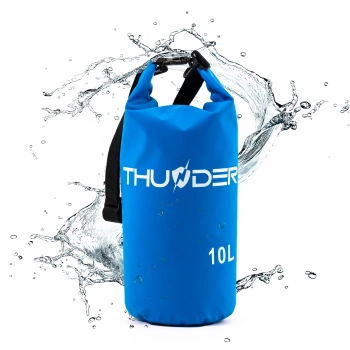 Geantă impermeabilă 10 L THUNDER albastru