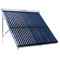 Zestaw solarny z jednym kolektorem próżniowym 25 bez kabla solarnego i bez zbiornika