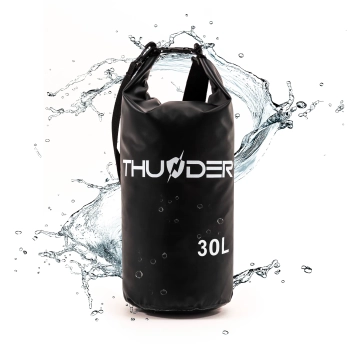 Geantă impermeabilă 30 L THUNDER negru