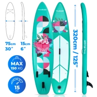 Deska SUP 320cm THUNDER FLAMI