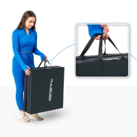 Gymnastic mat black 180x60x5 THUNDER