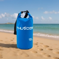 Geantă impermeabilă 10 L THUNDER albastru