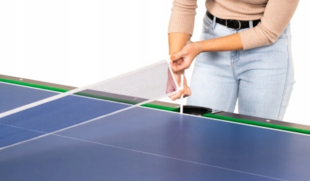 Stół bilardowy THUNDER z nakładką cymbergaj/ping pong 9FT - BOLD-BLACK
