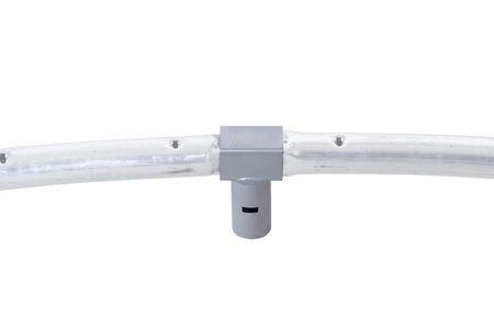 Metal frame connector "T"
