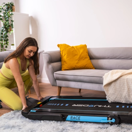THUNDER RACE-BLACK electric treadmill