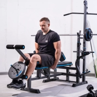 Ławka treningowa z wyciągiem i modlitewnikiem THUNDER VIGOR-C