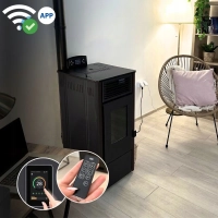 Piec na pellet SOPHIA BLACK 8,1 kW