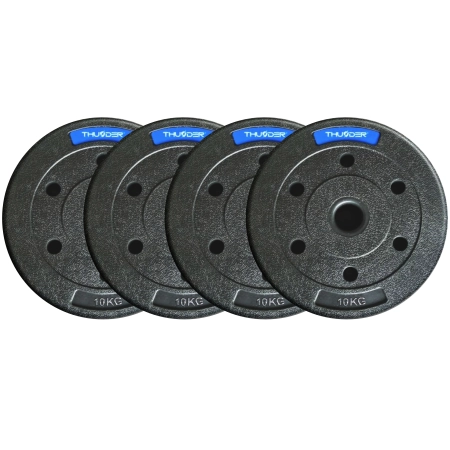 Zestaw obciążeń bitumicznych marki THUNDER 4x 10 kg