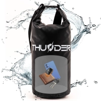 Geantă impermeabilă 30 L THUNDER negru