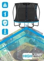 Trampolina THUNDER INSIDE ULTRA 8FT (244cm) BLUE