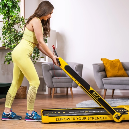 BIEŻNIA ELEKTRYCZNA THUNDER RACE-GOLD - OUTLET STAN DOBRY