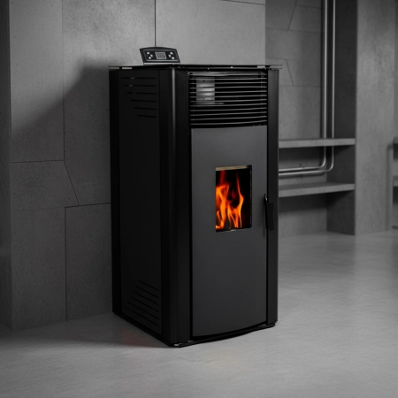 GAREN BLACK 12 kW pellet stove