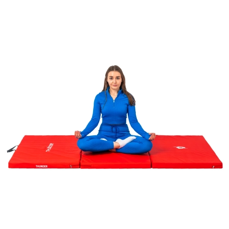 Gymnastic mat red 197x100x5 THUNDER