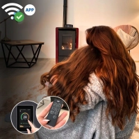 Piec na pellet LEYLA RED 6,3 kW
