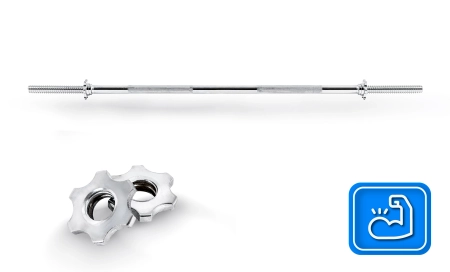 Straight screw bar THUNDER 120 cm 30 mm