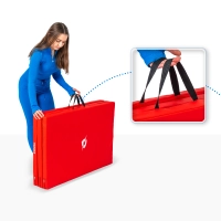 Gymnastic mat red 197x100x5 THUNDER