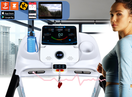 THUNDER REACT-S-WHITE electric treadmill (PRE-SALE 19.08)