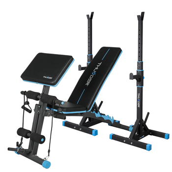 Bodybuilding set with FORIA bench and PRESA stand