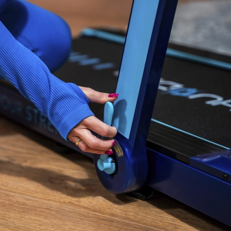 THUNDER RACE-BLUE electric treadmill