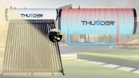 Pressure collector with tank THUNDER 250L BLACK