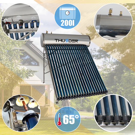 Pressure collector with THUNDER 200L tank