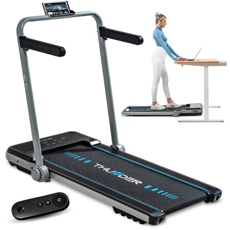 THUNDER IMPACT-SILVER electric treadmill