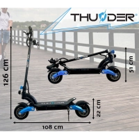 Hulajnoga elektryczna THUNDER FLUX 1000W 48V 18Ah