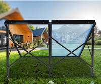 Frame for two 2m flat plate collectors
