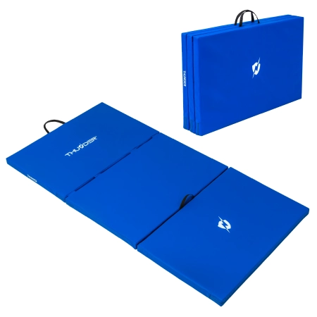 Gymnastic mat blue 197x100x5 THUNDER