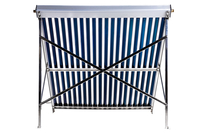 THUNDER solar collector without tank 20 tubes + mounting frame