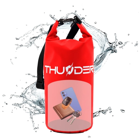 Geantă impermeabilă 20 L THUNDER roșu