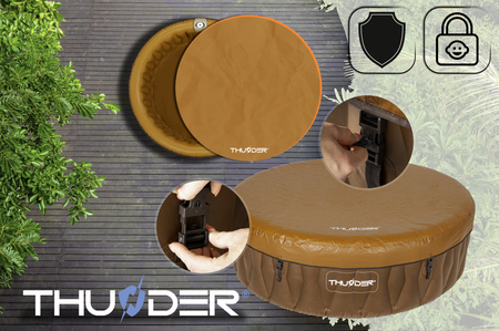 Dmuchane Jacuzzi ogrodowe THUNDER MOCHA