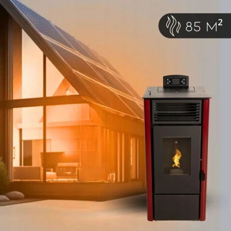 Piec na pellet SOPHIA RED 8,1 kW