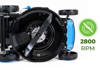 Hexwelt petrol lawnmower HW-KS-224 53cm 4,4kW with drive
