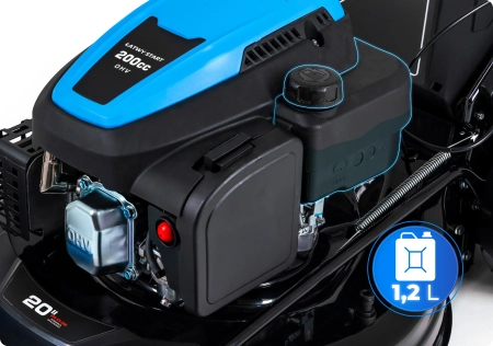 Hexwelt petrol lawnmower HW-KS-200 51cm 3,8kW with drive