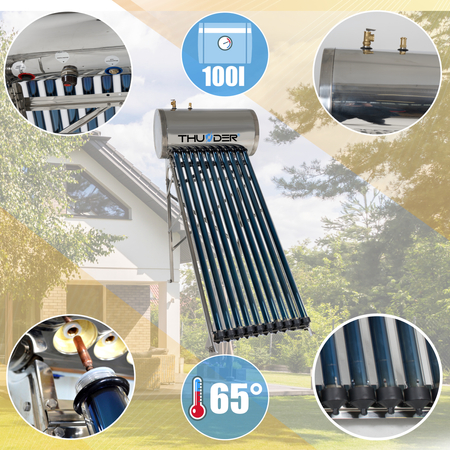 Pressure collector with THUNDER 100L tank