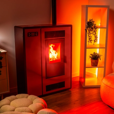 Piec na pellet ARIA RED 7,5 kW