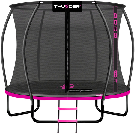 Trampolina THUNDER INSIDE ULTRA 8FT (244 cm) PINK