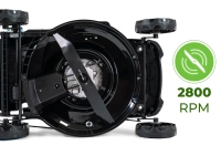 Hexwelt petrol lawnmower HW-KS-150 46cm 2,6kW with drive