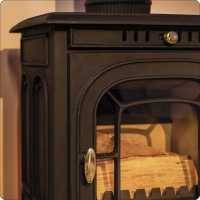 AGNI 7 kW cast iron wood stove