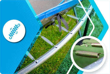 Trampolina THUNDER INSIDE ULTRA 16FT (488 cm) BLUE