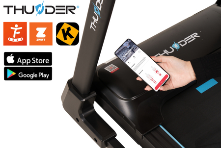 Bieżnia elektryczna THUNDER RAPID-DS-BLACK