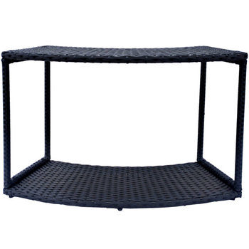 Szafka bez drzwi THUNDER do okrągłego JACUZZI - kolor czarny