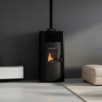 Piec na pellet VAYNE BLACK 12 kW z płaszczem wodnym