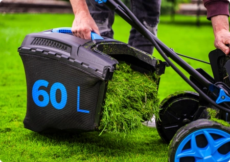 Hexwelt petrol lawnmower HW-KS-224 53cm 4,4kW with drive