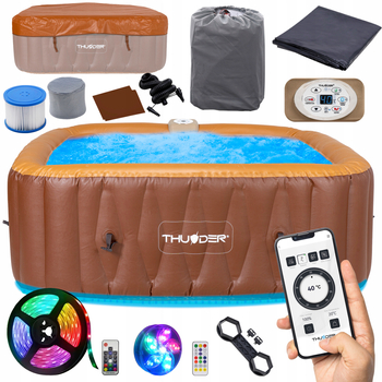 Dmuchane Jacuzzi ogrodowe THUNDER BREVE