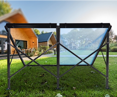 Frame for two 2m flat plate collectors
